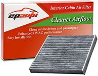 EPAuto CP285 (CF10285) Replacement for Toyota/Lexus/Scion/Subaru Premium Cabin Air Filter includes Activated Carbon