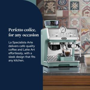 De'Longhi La Specialista Arte Espresso Machine – Green