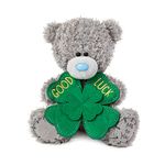 Me To You Bear 5" Good Luck Clover, Gray