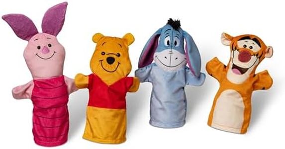 Melissa & Doug Disney Winnie The Pooh Soft & Cuddly Hand Puppets
