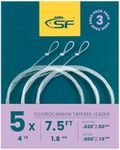 SF 3 Packs Pre-Tied Loop Fly Fishin