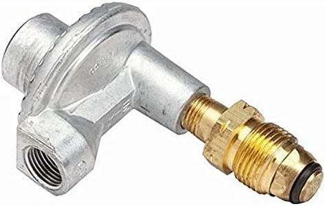 Mr. Heater 90-Degree Low Pressure Propane Regulator Soft Nose POL X 3/8 Inch Female Pipe Thread #F273759