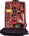 mc-cases Professional Backpack for DJI FPV Also with Bracers Combo - Fly More Set - Made in Germany - Outdoor - Transport Backpack