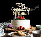 Feliz Cumpleaños Mama Cake Topper