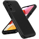 FNTCASE for Samsung A14 Phone Case: Dual Layer Shockproof Drop Protection Case - Galaxy A14 4G/5G 360 Military Grade Protective Mobile Phone Cover Rugged Matte Heavy Duty Slim TPU Aesthetic Cases