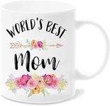 Funny World's Greatest Mom Coffee Mug Gifts Mother's Day Coffee Mug, World's Greatest Mom Coffee Mug, Gifts for Mom, Mom Birthday Gift Ideas Coffee Mugs