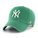 New York Yankees 47 Brand MLB Clean Up Adjustable Hat - Green