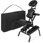 Best Choice Products Folding Portable Massage Chair With Carrying Bag