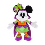 Disney Store Official Minnie Mouse Pumpkin Medium Soft Toy, 35cm/14”, Cute Halloween Plush, Cuddly Lovable Stuffed Animal Features Detailed Sculpting, Dressed in Satin Costume, 3D Bow and Cape