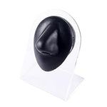 Black Soft Silicone human Ear Mouth