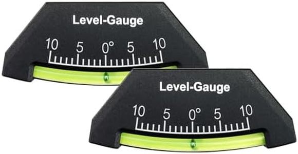 2 Pack Level Gauge for Rv, Rv Level Bubble, Camper Level Gauge, Level For Camper, Replace for Car Inclinometer Gauge, Inclinometer Gauge, Rv Level Gauge, Brass Inclinometer, Rv Levels, Rv Level Gauge