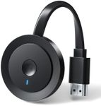 DARLYOR 4K 1080P Wireless Display Adapter, Stream PPT, Movies from i-Phone, Tablet, i-Pad, Laptop, PC to TV, Projector, Monitor - Wireless HDMI Screen Mirroring Dongle - Supports Airplay/Mircast/DLNA