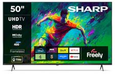 Sharp 50-inch 4K Ultra HD Smart TV Dolby Vision Dolby Atmos HDMI eARC Freely Included 50HK4345K (HK Series)