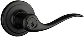 Kwikset 97401-026 740TNL 514 SMT Door Lever, Matte Black, None