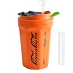 Portable Mini Humidifier, 400ml Small Cool Mist Humidifiers Personal Desk Ultrasonic Humidifier Runtime 10 Hours for Bedroom, Home, Plants, Car, Baby Nursery, Office, Travel, Auto-Shut Off Protection