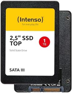 Intenso Interne 2,5" SSD SATA III Top, 1 TB, 550 MB/Sekunden, Schwarz, Festkörper-Laufwerk