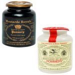 BonneBouffe Pommery Wholegrain and Cognac Mustard Duo 500g x 2