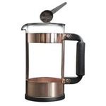 Primula Copper Coffee French Press, Medium Clear 8.0 Cup