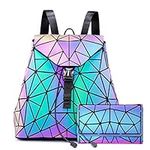 LOVEVOOK Geometric Luminous Backpac
