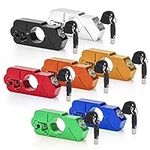 PSLER Motorcycle Handlebar Lock A Grip Throttle Brake Lock to Secure Motorcycles Mopeds Scooters ATV Street Bike Dirt Bike Motorbike in Under 5 Seconds (Black)