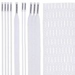 String King Type 3s Lacrosse Mesh Kit with Mesh & Strings (White)