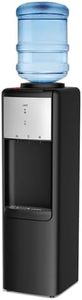 IKT Hot and Cold Top Load Water Cooler Dispenser, 3 or 5 Gallon with Child Safety Lock, Built-in Refrigerating Compressor, and 304 Stainless Steel Tank