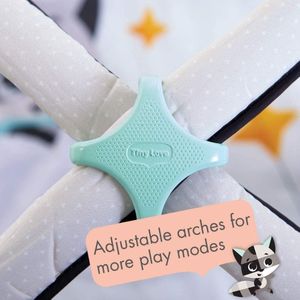Tiny Love Black & White Gymini Baby Play Mat – Developmental Activity Gym