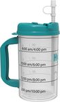 Hydr-8 Water Bottle - Time Marked Air Insulated 32 Ounce Mug