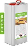 Nordicare Sealing Wood Oil for Outdoor Garden Furniture - Suitable for All Outdoor Types of Wood, Danish Oil for Wood Exterior Protection - Easy to Apply (5L)