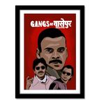 GOOD HOPE - Bollywood Poster Gangs Of Wasseypur Movie Faisal khan Sardar khan Poster Matte Paper 300gsm Multicolour, Print, 12 inch x 18 inch (10x13 framed poster)