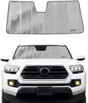 Pigenius Windshield Sun Shade for 2018-2023 Toyota Tacoma Custom Front Window Sunshade - AstraGuard