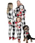 Lazy One Flapjacks, Matching Christmas Pajamas for The Dog, Baby & Kids, Teens, and Adults, Multicolour, Medium