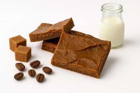 Gourmet Milk Toffee – Handmade Fudge-Style Toffee Candy | Creamy, Melt-in-Your-Mouth Texture | Available in Original, Coffee, Cashew, Almond & Walnut Flavors | 5 oz & 20 oz Pack – TwistedTreatz (20oz, Coffee Milk Toffee)