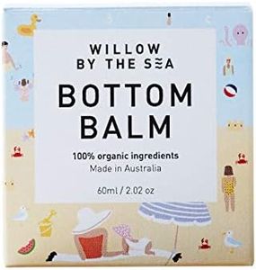 Bottom Balm - 100% Certified Organic - All Natural Nappy Rash and Moisture Barrier Balm - by Willow by the Sea