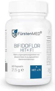 NEU: FürstenMED® Bifidoflor HIT + FI bei Histaminintoleranz & Fructoseintoleranz mit Bifidobacterium & Lactobacillus Stämmen, Laborgeprüft, vegan & ohne Zusätze