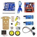 Robo Innovation Line Following 2WD Robot Kit || Robot Hobby Kit…