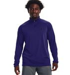 Under Armour Men's Tech 2.0 1/2 Zip-up Long Sleeve T-shirt Sweatshirt, Royal, S