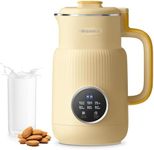 Arcmira Nut Milk Maker, 20 oz(600ml) Homemade Almond, Oat, Soy, Plant-Based Milk and Non-Dairy Beverages, Almond Milk Maker with Delay Start/Keep Warm/Boil Water, Soy Milk Maker with Nut Milk Bag