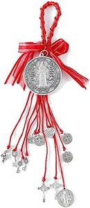 Saint Benedict Medal/Virgin Mary/San JudasTadeo Blessing Charm San Benito Medalla Gift for Men or Women (Saint Benedict)