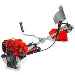 Balwaan Krishi Side Pack Brush Cutter - (BX-50) | 50cc 4 Stroke Petrol Engine | Comes with Heavy Duty 80 Teeth, 3 Teeth Blades and Tap & Go | for Crop Trimming, Grass Trimming, Lawn Cutting, etc