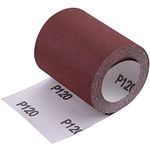 Sandpaper Roll 5m x 93mm Aluminum Oxide Sanding Paper for Automotive and Woodwork, 120 Grit