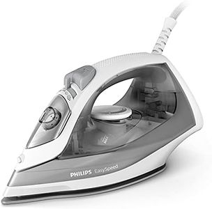 Philips Steam Iron Easyspeed - Steam Boost up to 100 gram - Ceramic Soleplate - Drip Stop - 4 Settings - 2000W - 220 ml Watertank - Integrated Waterspray - Grey - GC1751/89
