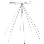 Tram 1410 200-Watt Broad-Band Scanner 25 MHz to 1,300 MHz Super Discone Stainless Steel Base Antenna