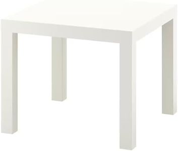 Ikea Lack Tavolino 55 x 55 cm [effetto rovere tinto bianco]