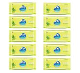 Glider Bed Bath Wipes, Large Adult Wet Wipes, Anti Bacterial, Refreshing Cleansing Towels for For Men & Women, 100 Wipes (Pack of 10)