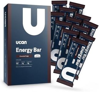 UCAN Energy Snack Bars, Chocolate Fudge, All Natural, Low Sugar, Non-GMO, Gluten-Free, Keto-Friendly (12 Pack, 1.4 Ounces)