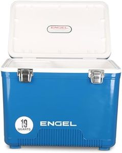 Engel UC19 19qt Leak-Proof, Air Tight, Drybox Cooler and Small Hard Shell Lunchbox for Men and Women in Elemental Blue