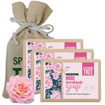 Speaking Tree Enchanting Rose Handmade Soap – 100 gms (Pack of 3)