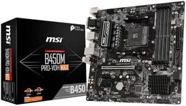 MSI B450M PRO-VDH MAX Motherboard 'mATX, AM4, DDR4, LAN, USB 3.2 Gen1, M.2, VGA, DVI-D, HDMI, AMD RYZEN 1st, 2nd and 3rd Gen Ready'