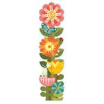 Petit Collage Folding Growth Chart | Garden Flowes